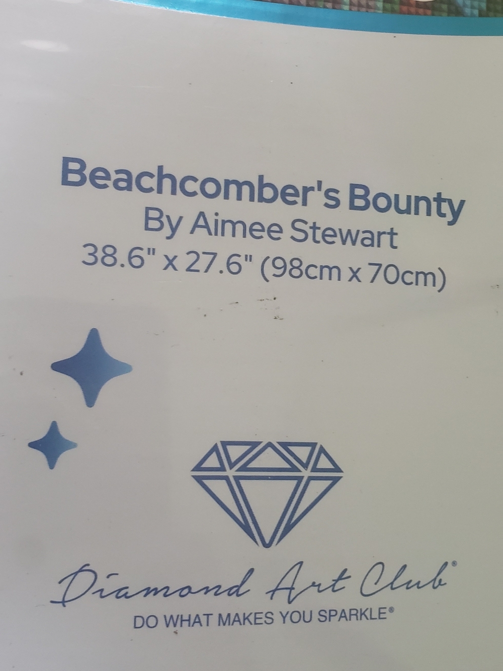 Sealed DIY Diamond Art Kit - Beachcomber's Bounty by Aimee Stewart (Multicolor) - Picture 4 of 8